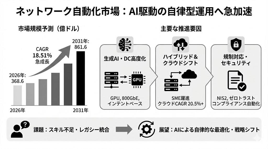 AI時代にネットワーク自動化市場は急拡大：『ビジネス2.0』の視点